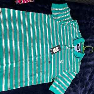 Mens chaps polo dress shirt